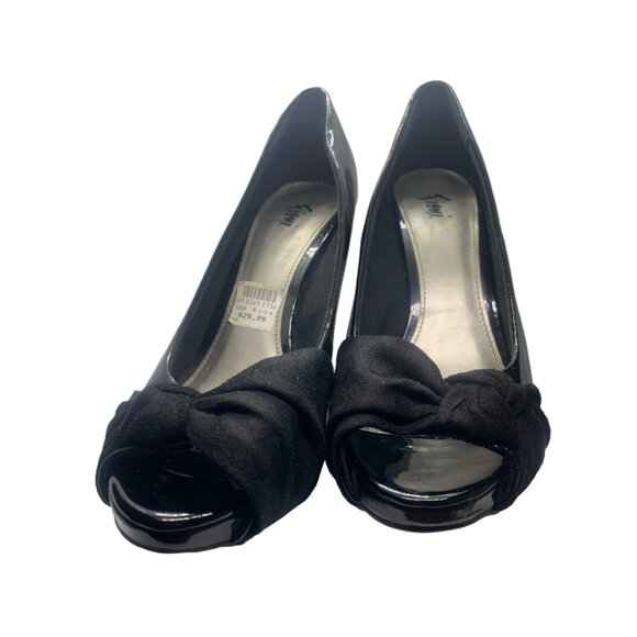 Fioni 8 1/2W Peep-Toe Heels - Picture 1 of 4